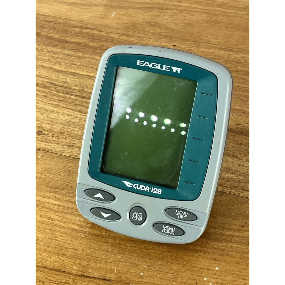 EAGLE Cuda 128 Fishfinder Sonar Depth Sounder Marine Boat Marine ONLY